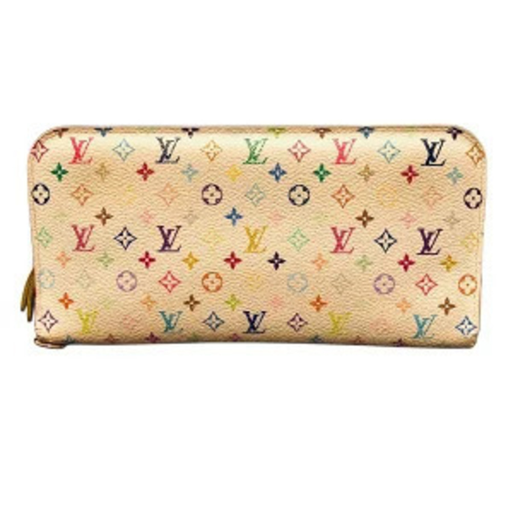Louis Vuitton Monogram Multicolor Portefeuille Insolite Long Wallet Bi fold